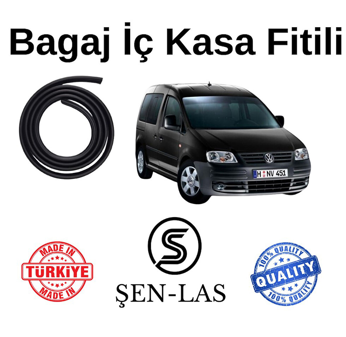 Volkwagen Caddy (2003-2015) Şen-Las Bagaj Fitili ŞL37105