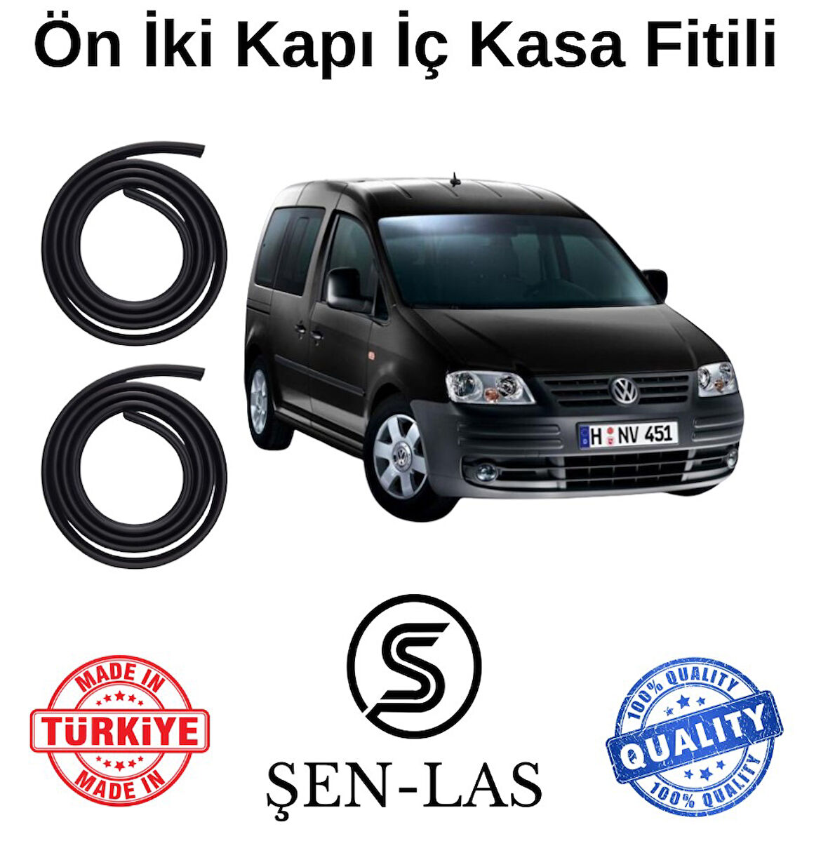 Volkwagen Caddy (2003-2015) Şen-Las Ön İki Kapı Fitili ŞL37106