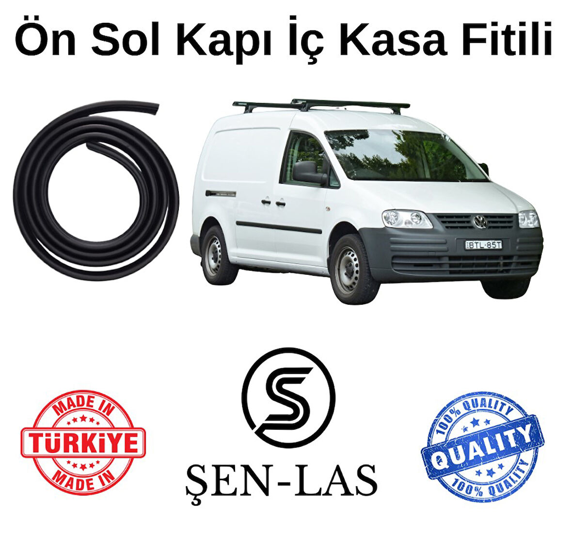 Volkwagen Caddy Panelvan (2003-2015) Şen-Las Sol Ön Kapı Fitili ŞL37202