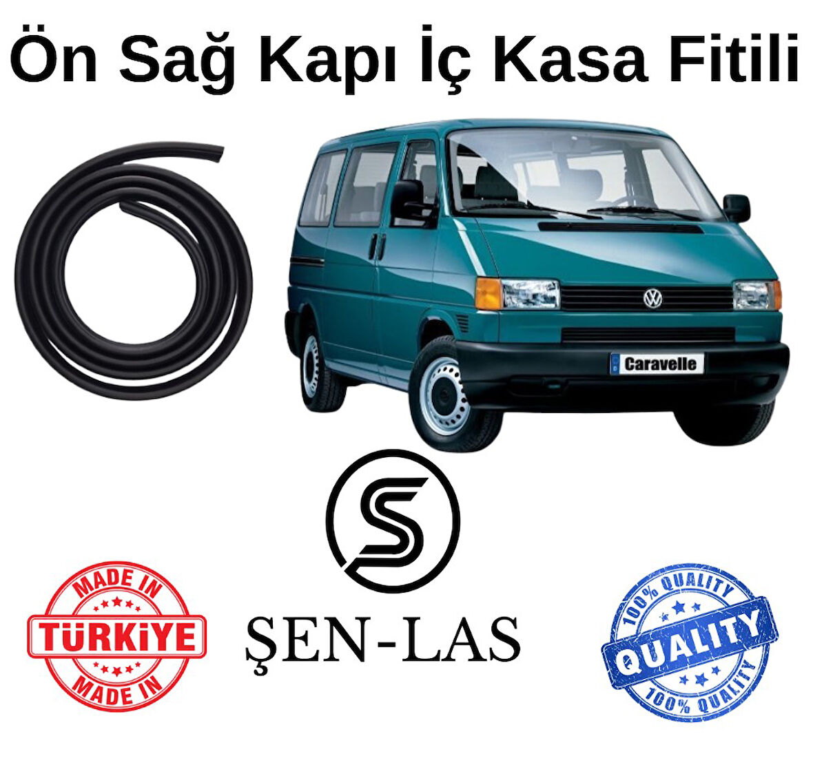 Volkwagen Caravelle T4 Şen-Las Sağ Ön Kapı Fitili ŞL37301