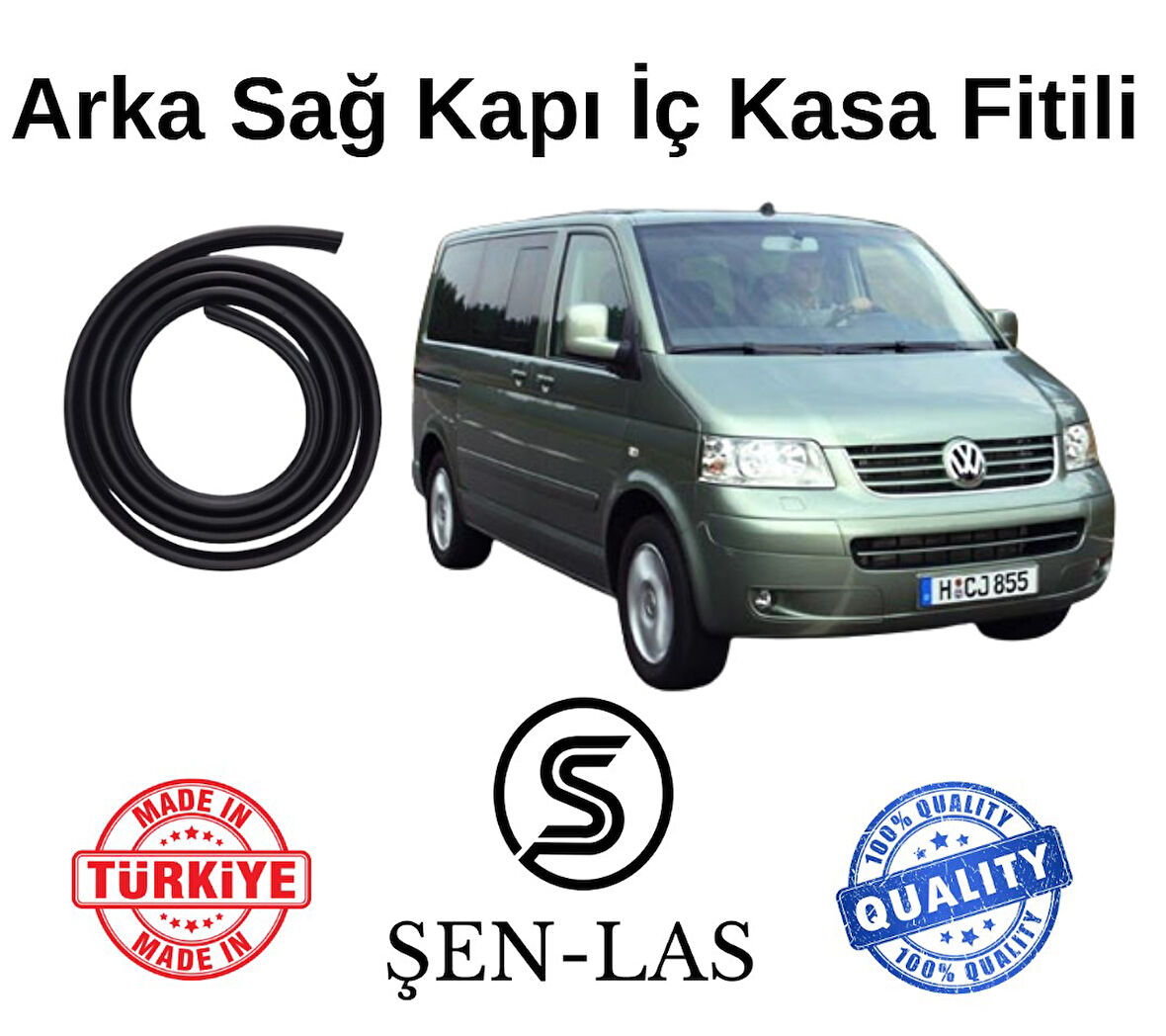 Volkwagen Caravelle T5 Şen-Las Sağ Arka Kapı Fitili ŞL37403