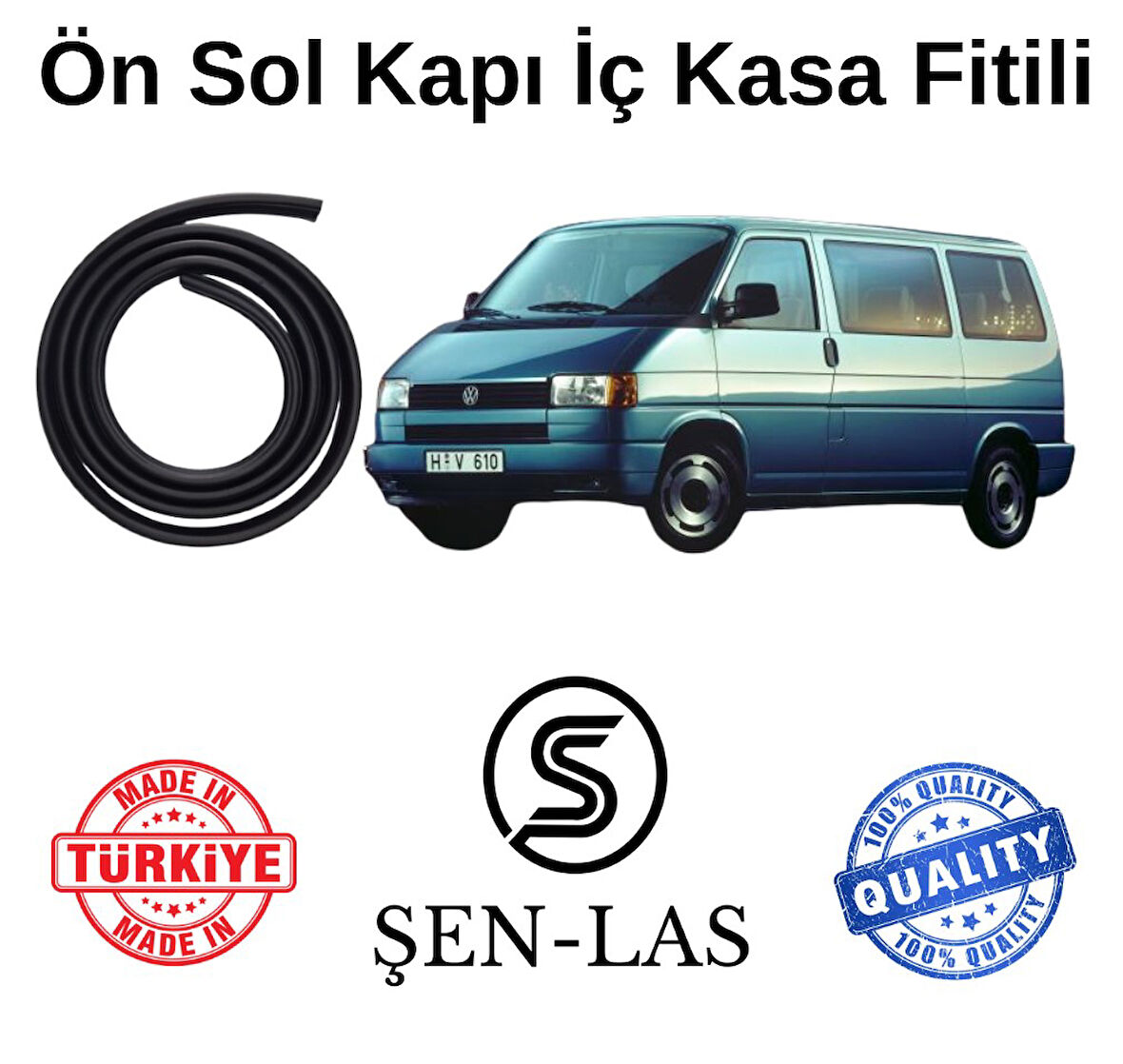 Volkwagen Transporter T4 Şen-Las Sol Ön Kapı Fitili ŞL37602