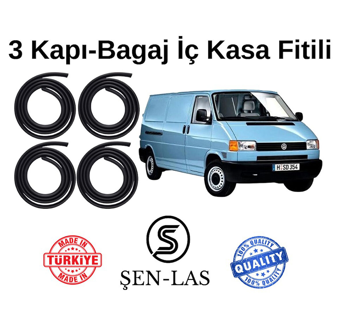 Volkwagen Transporter Panelvan T4 Şen-Las 3 Kapı + Bagaj Fitili ŞL37708
