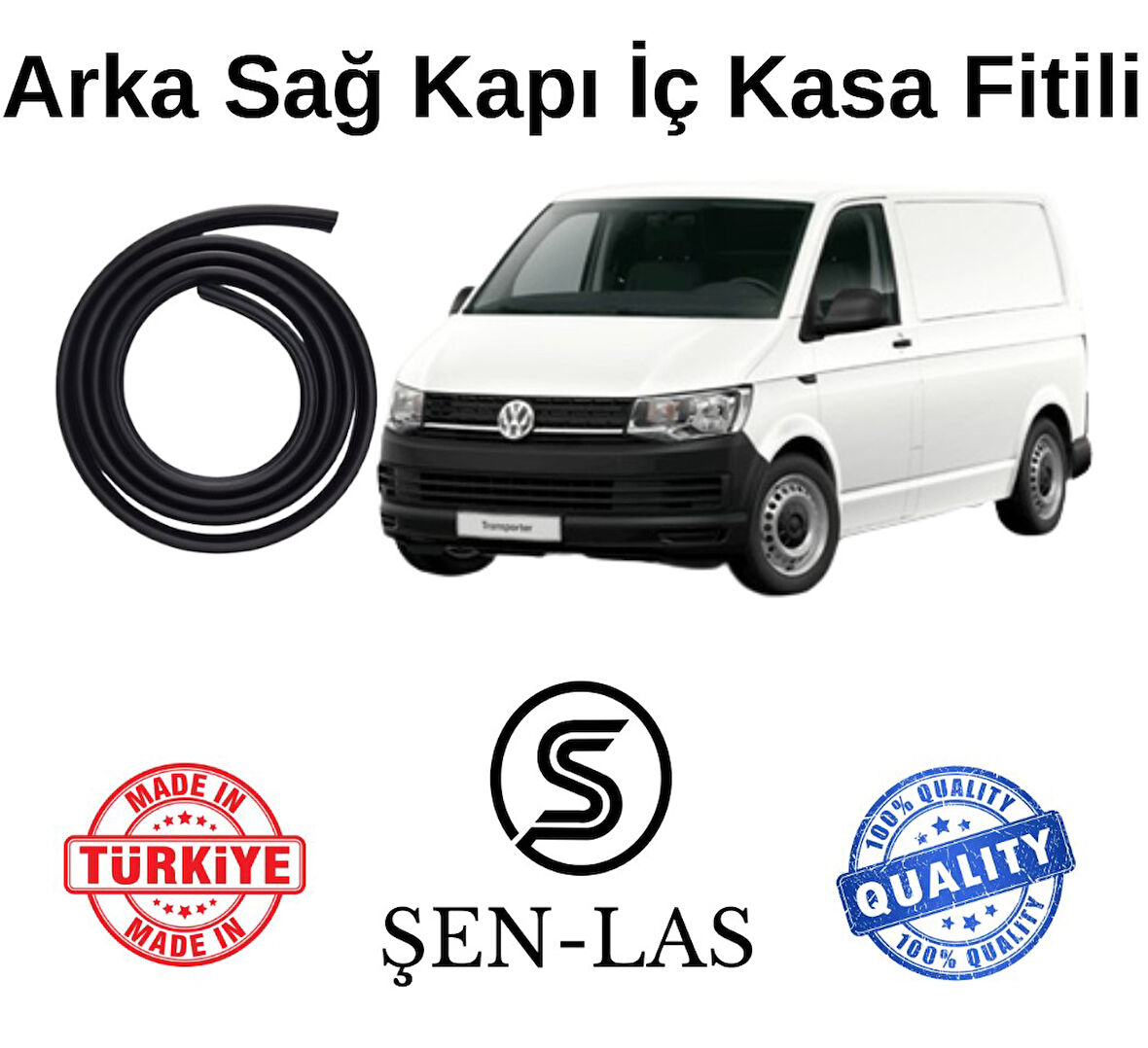 Volkwagen Transporter Panelvan T6 Şen-Las Sağ Arka Kapı Fitili ŞL38103