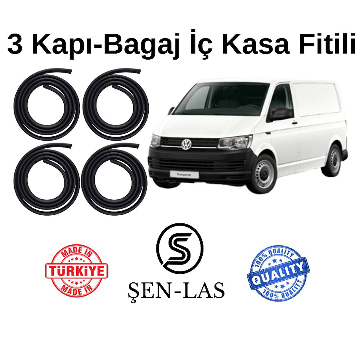 Volkwagen Transporter Panelvan T6 Şen-Las 3 Kapı + Bagaj Fitili ŞL38108