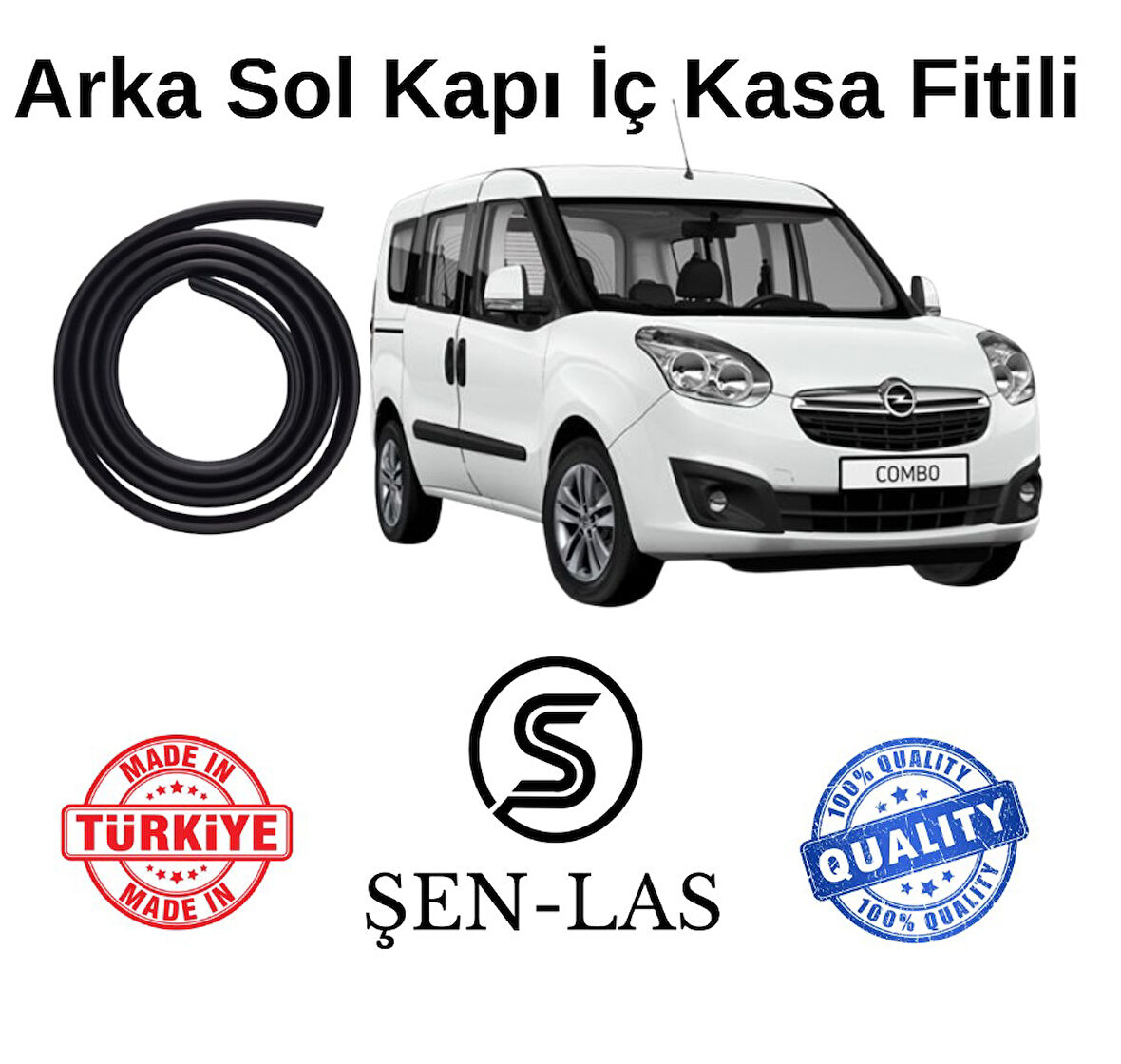 Opel Combo D Şen-Las Sol Arka Kapı Fitili ŞL38504