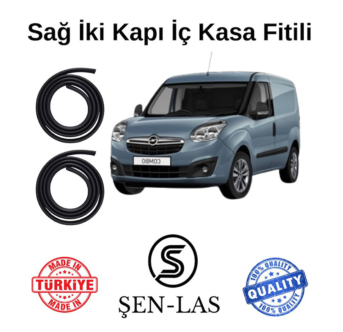 Opel Combo D Panelvan Şen-Las Sağ Ön ve Arka Fitili ŞL38606