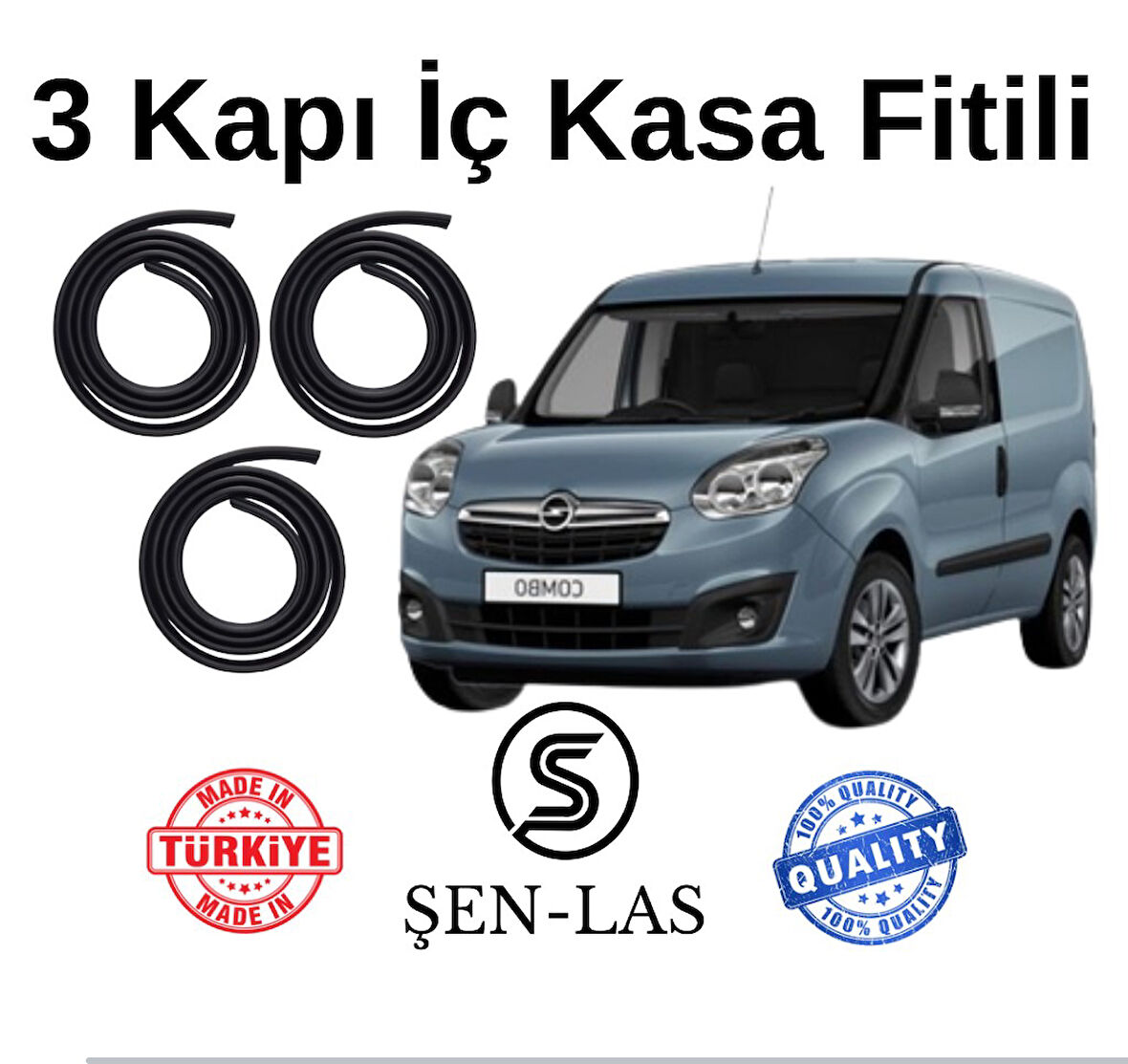 Opel Combo D Panelvan Şen-Las 3 Kapı Fitili ŞL38607