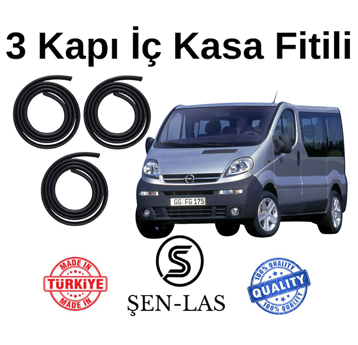 Opel Vivaro (2003-2013) Şen-Las 3 Kapı Fitili ŞL38707