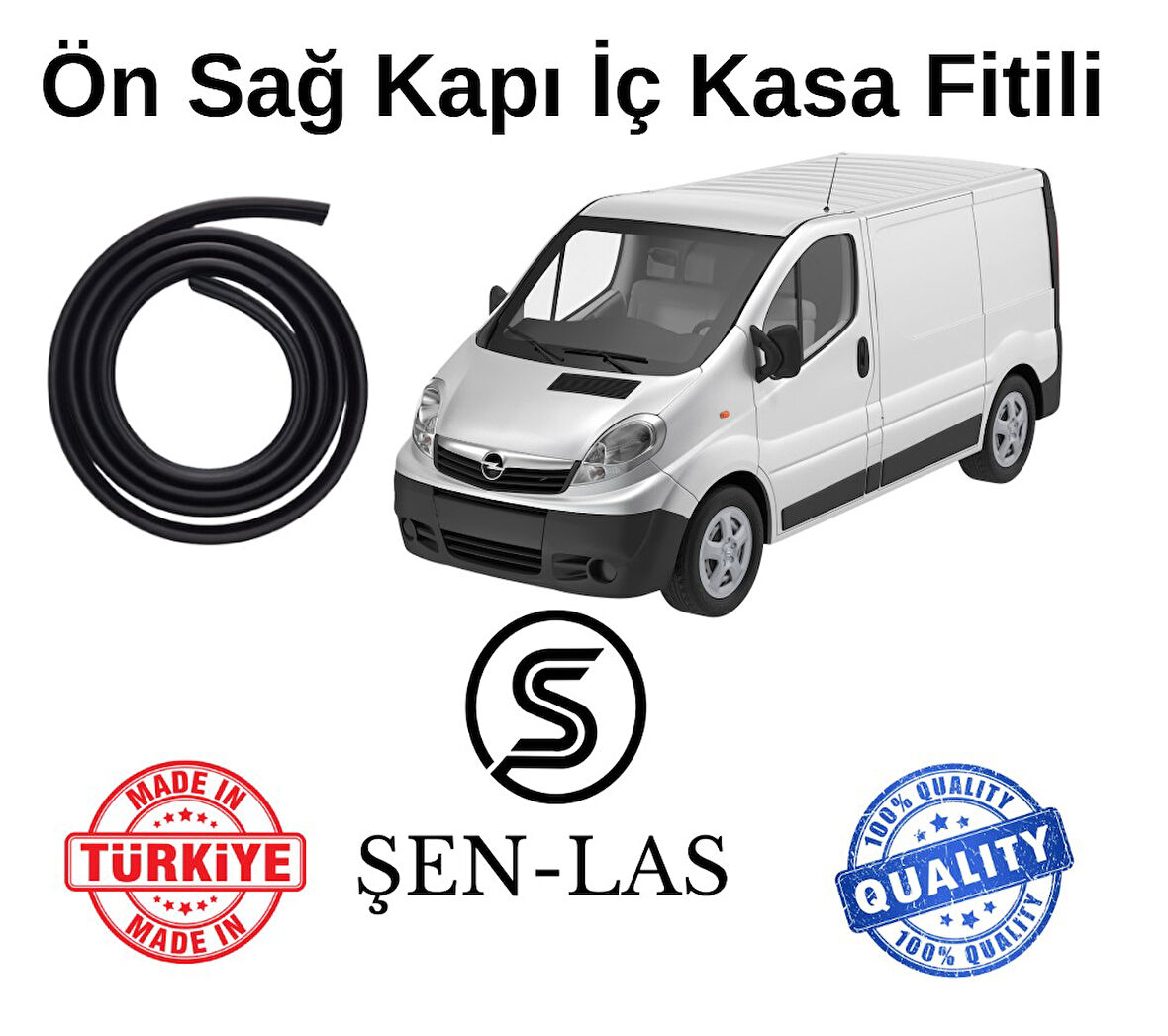 Opel Vivaro Panelvan (2003-2013) Şen-Las Sağ Ön Kapı Fitili ŞL38801