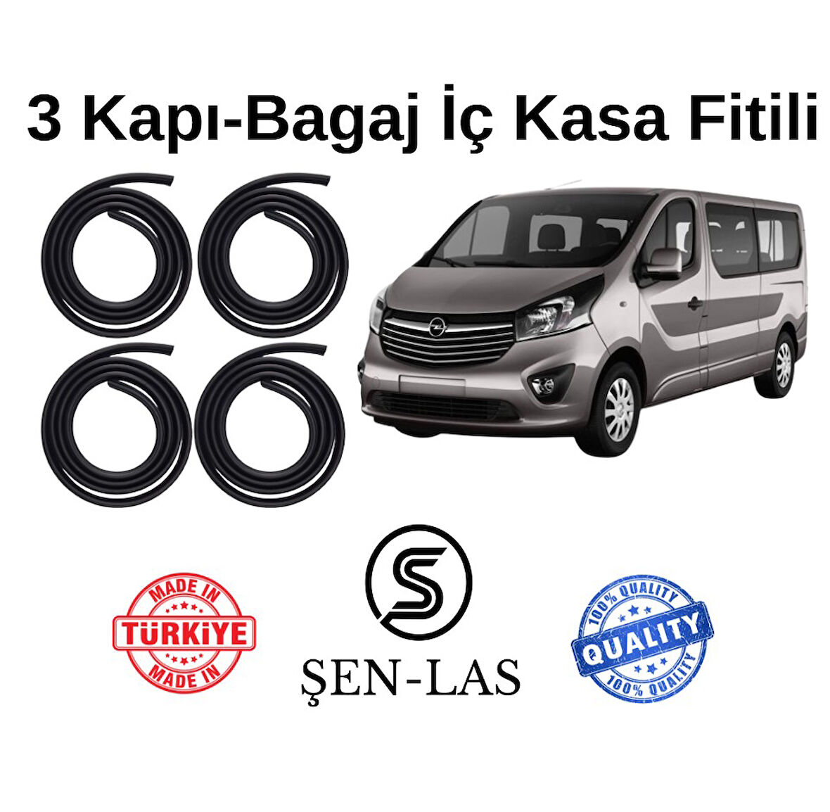 Opel Vivaro (2014-2019) Şen-Las 3 Kapı + Bagaj Fitili ŞL38908