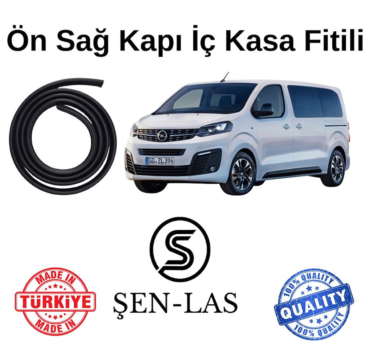 Opel Vivaro (2020-2024) Şen-Las Sağ Ön Kapı Fitili ŞL39101