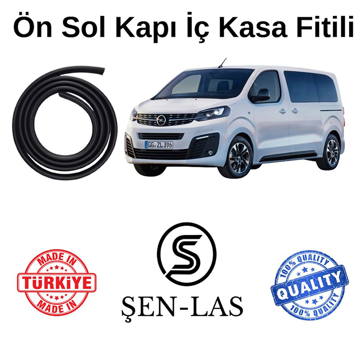Opel Vivaro (2020-2024) Şen-Las Sol Ön Kapı Fitili ŞL39102
