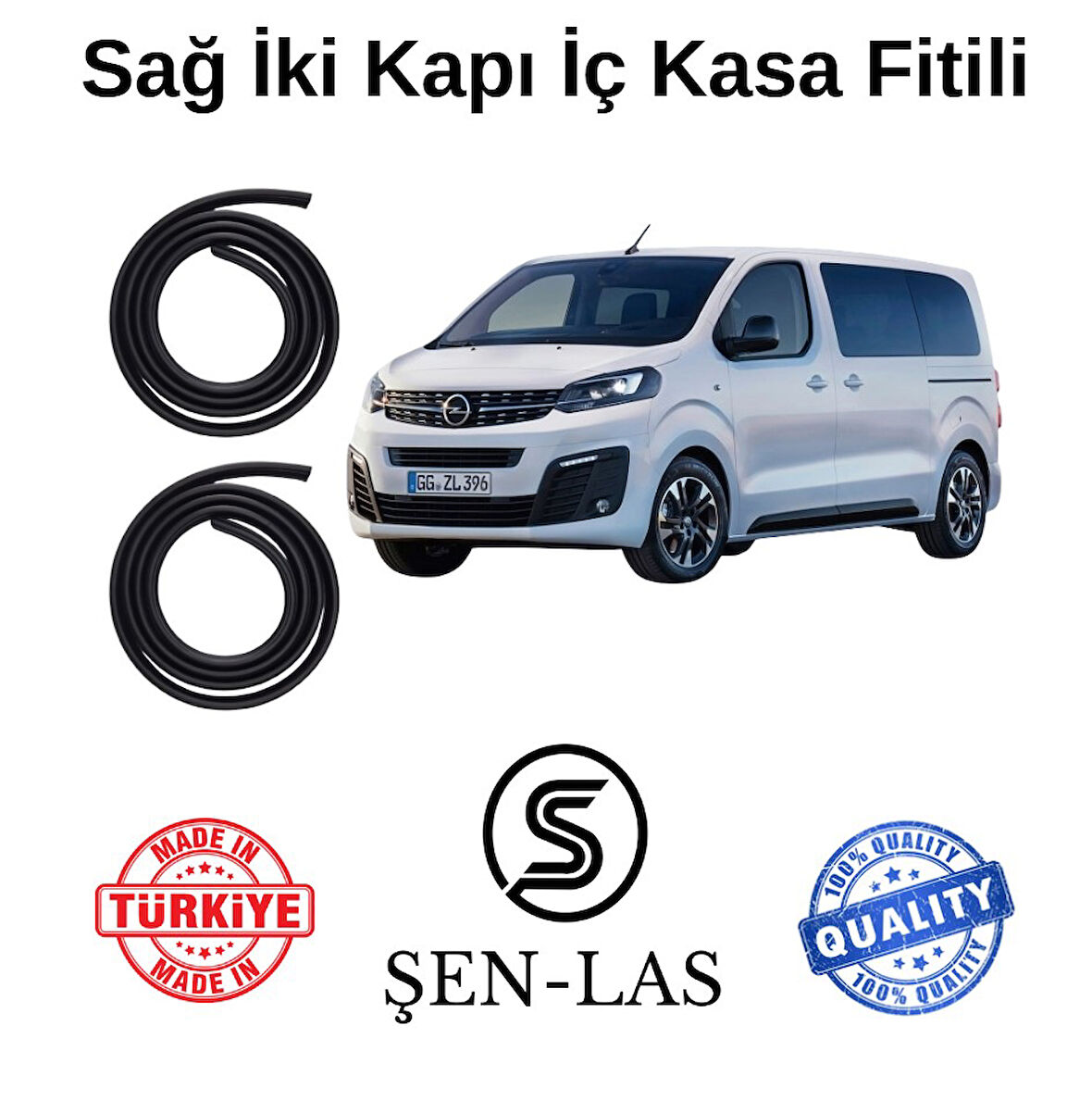 Opel Vivaro (2020-2024) Şen-Las Sağ Ön ve Arka Fitili ŞL39106