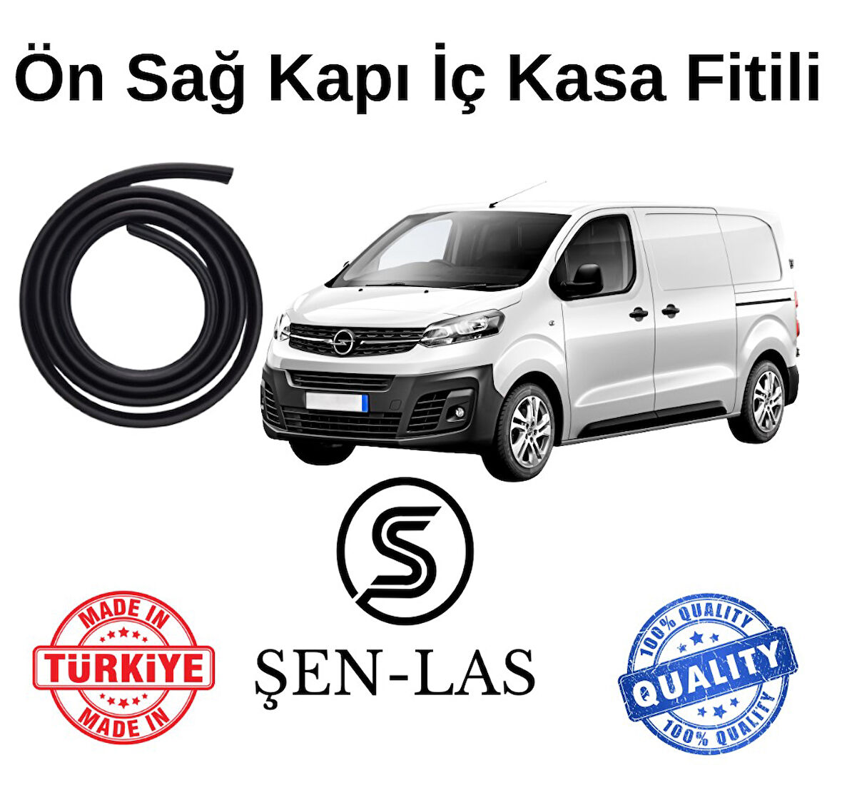 Opel Vivaro Panelvan (2020-2024) Şen-Las Sağ Ön Kapı Fitili ŞL39201
