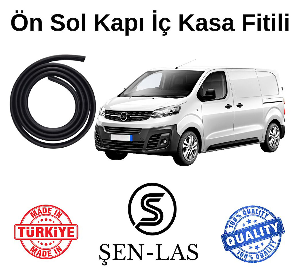 Opel Vivaro Panelvan (2020-2024) Şen-Las Sol Ön Kapı Fitili ŞL39202