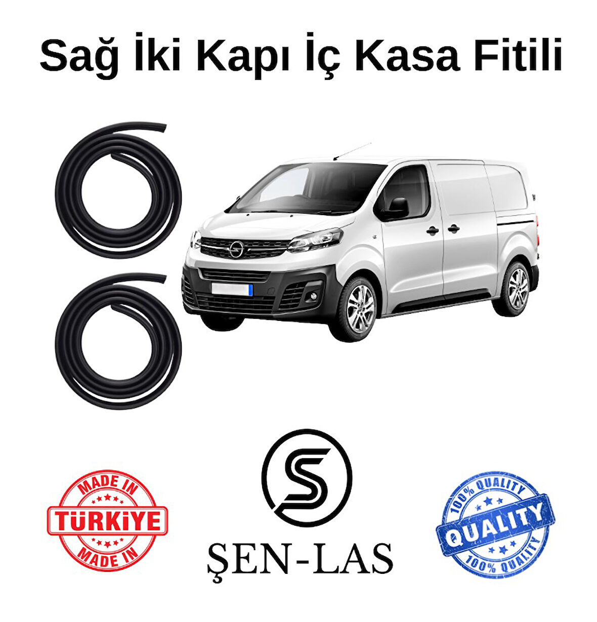 Opel Vivaro Panelvan (2020-2024) Şen-Las Sağ Ön ve Arka Fitili ŞL39206
