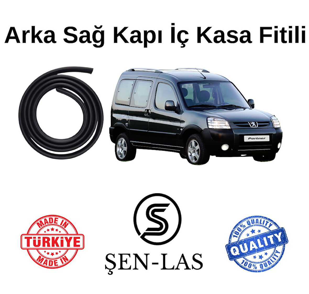 Peugeot Partner (1996-2008) Şen-Las Sağ Arka Kapı Fitili ŞL39303
