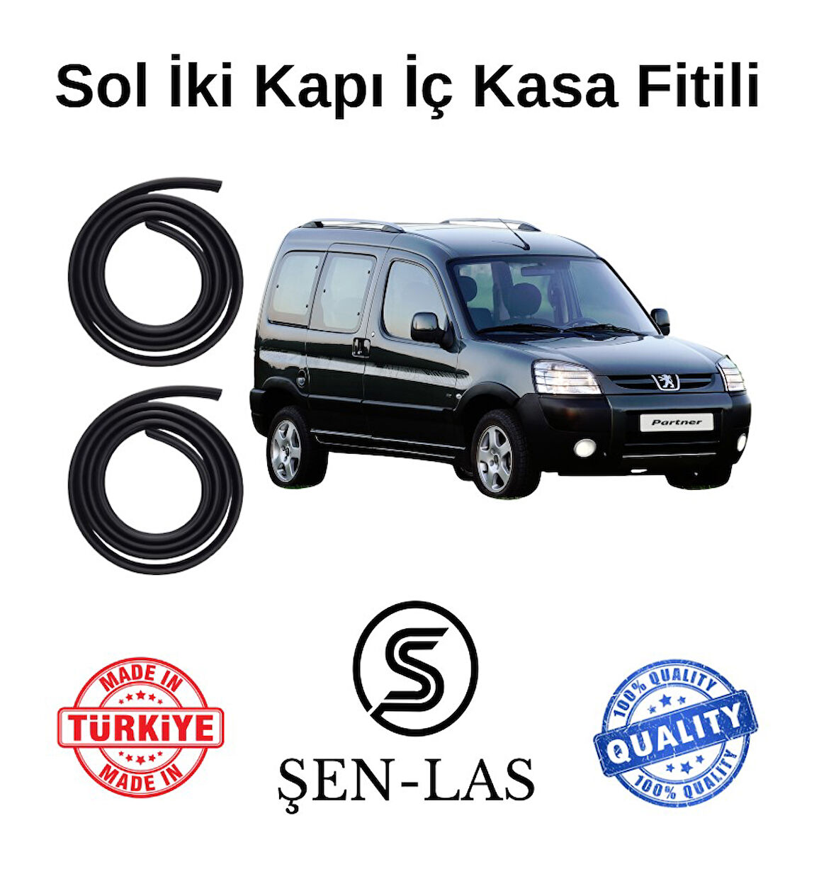 Peugeot Partner (1996-2008) Şen-Las Sol Ön ve Arka Fitili ŞL39308