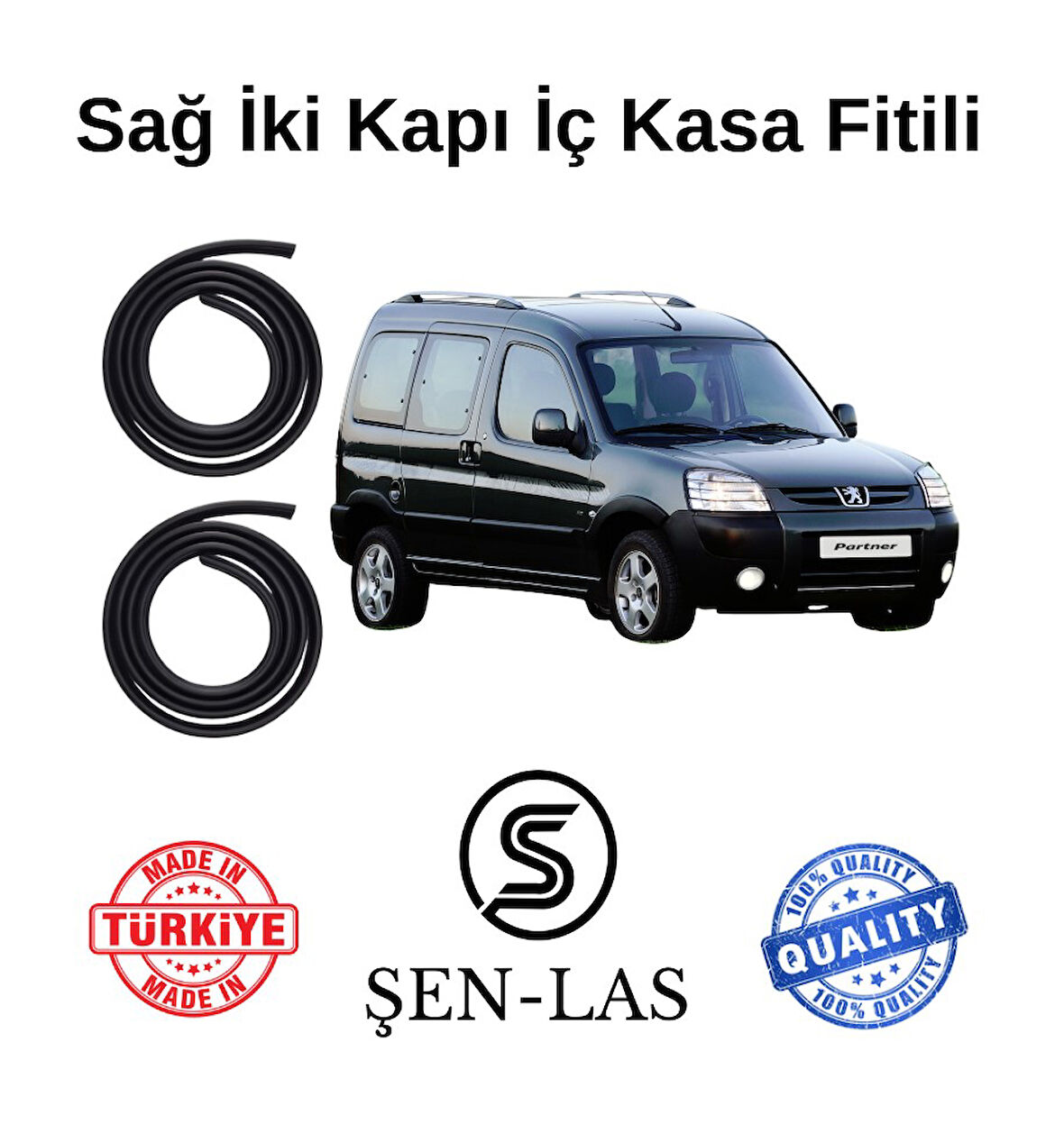 Peugeot Partner (1996-2008) Şen-Las Sağ Ön ve Arka Fitili ŞL39309