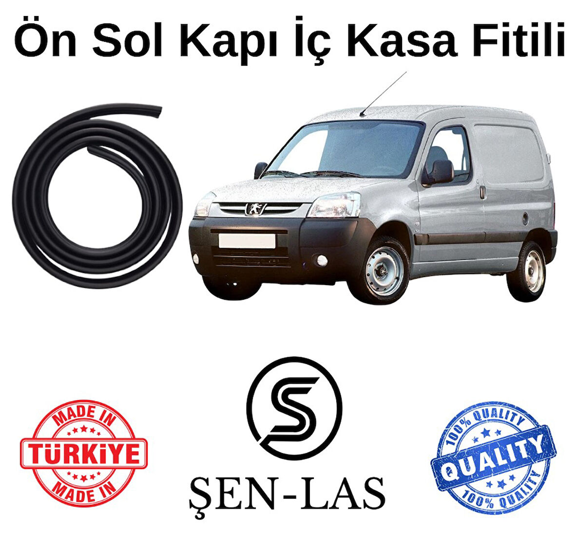 Peugeot Partner Panelvan (1996-2008) Şen-Las Sol Ön Kapı Fitili ŞL39402