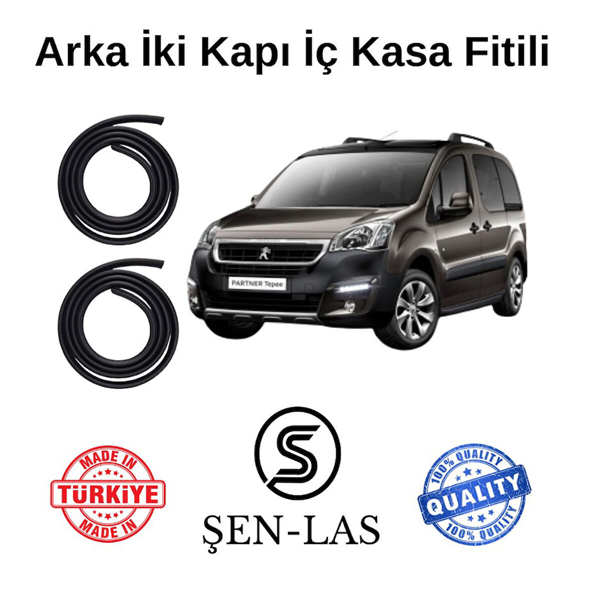 Peugeot Partner Tepee (2009-2018) Şen-Las Arka İki Kapı Fitili ŞL39507