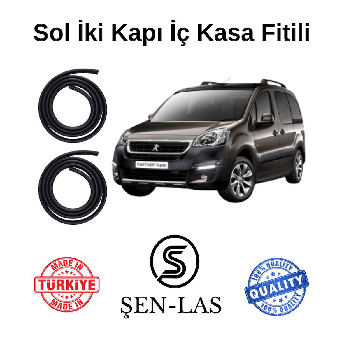 Peugeot Partner Tepee (2009-2018) Şen-Las Sol Ön ve Arka Fitili ŞL39508