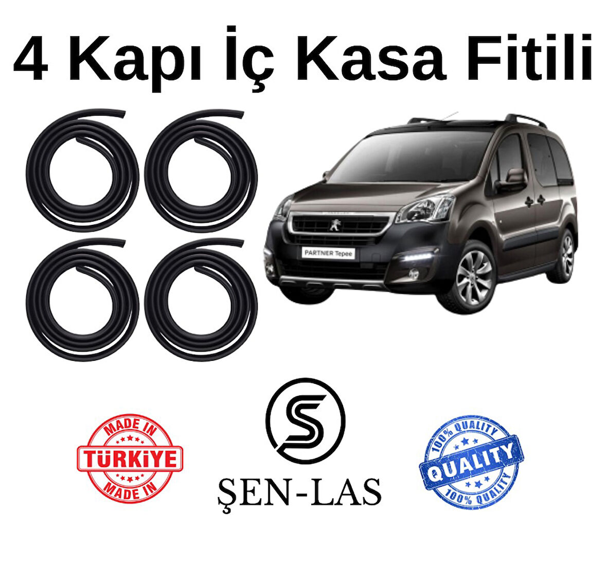 Peugeot Partner Tepee (2009-2018) Şen-Las 4 Kapı Fitili ŞL39510