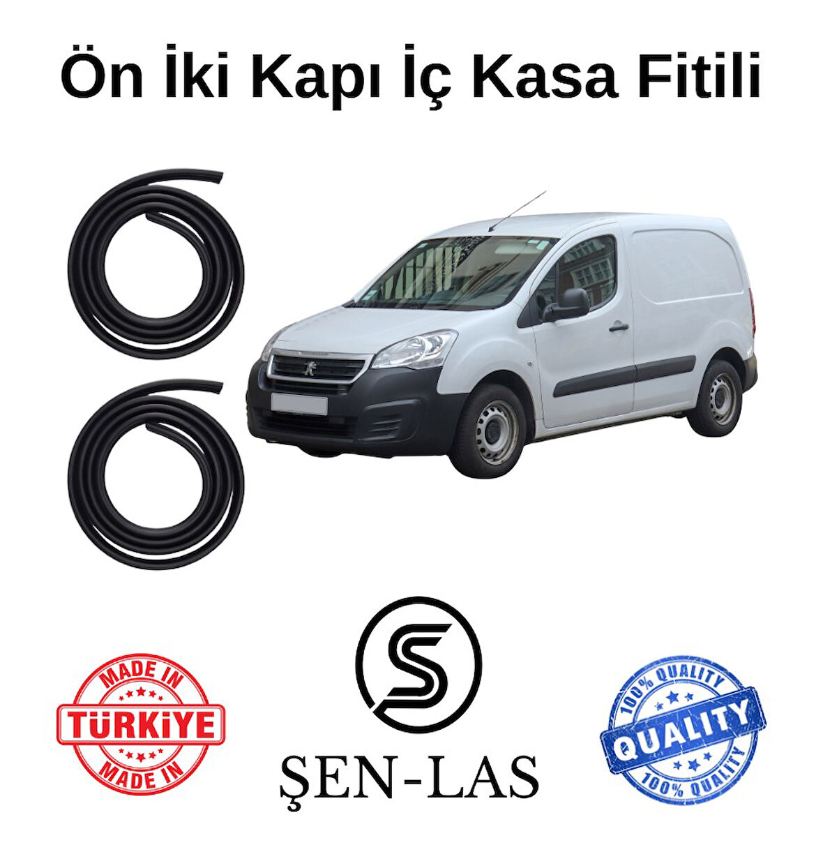 Peugeot Partner Tepee Panelvan (2009-2018) Şen-Las Ön İki Kapı Fitili ŞL39605