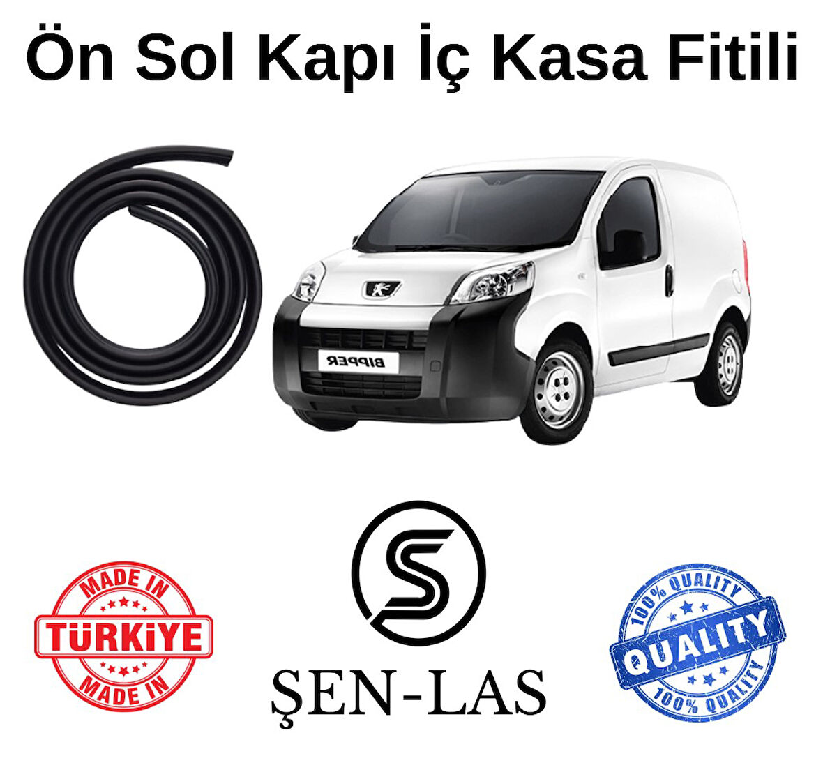 Peugeot Bipper Panelvan Şen-Las Sol Ön Kapı Fitili ŞL39802
