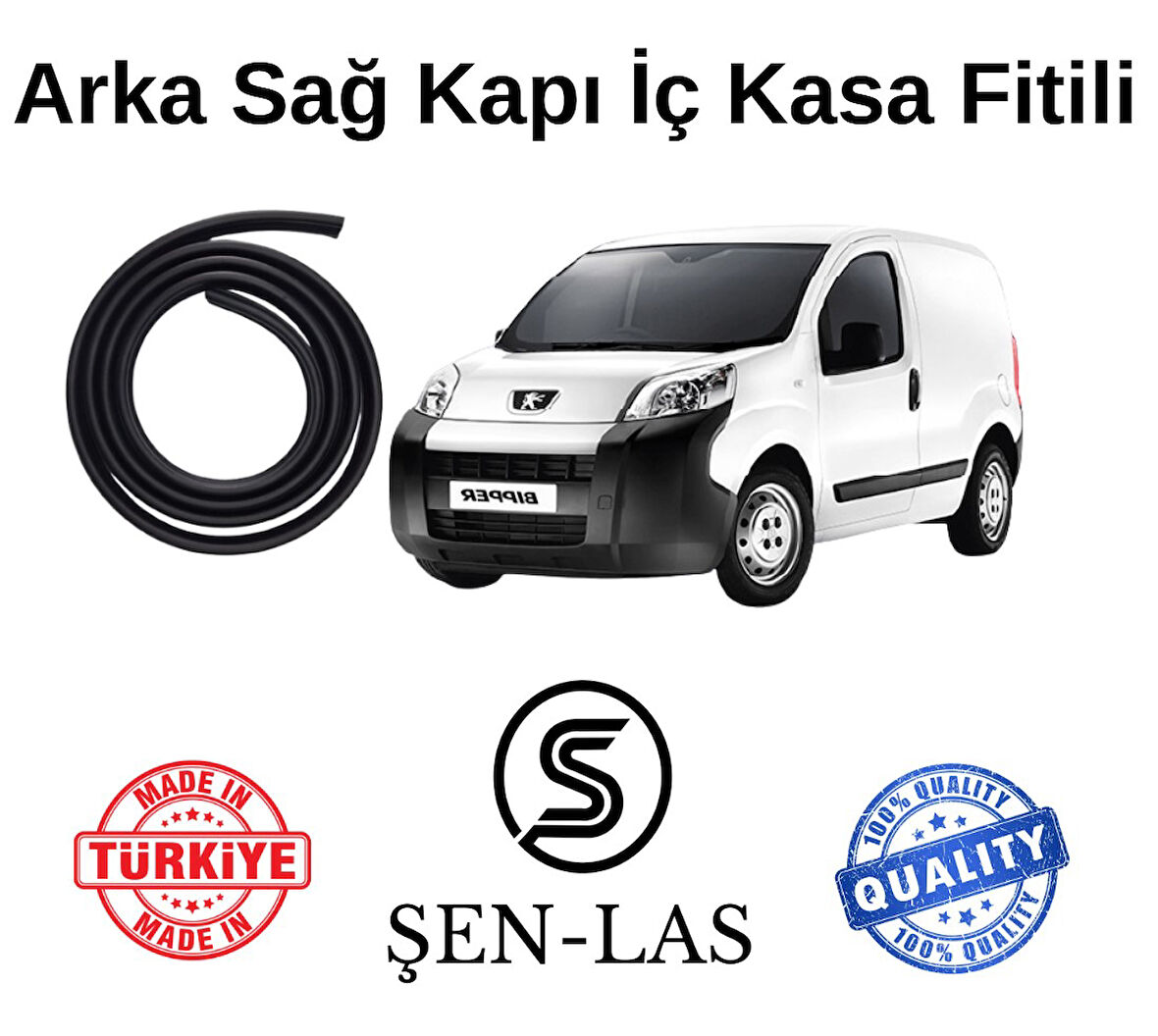 Peugeot Bipper Panelvan Şen-Las Sağ Arka Kapı Fitili ŞL39803