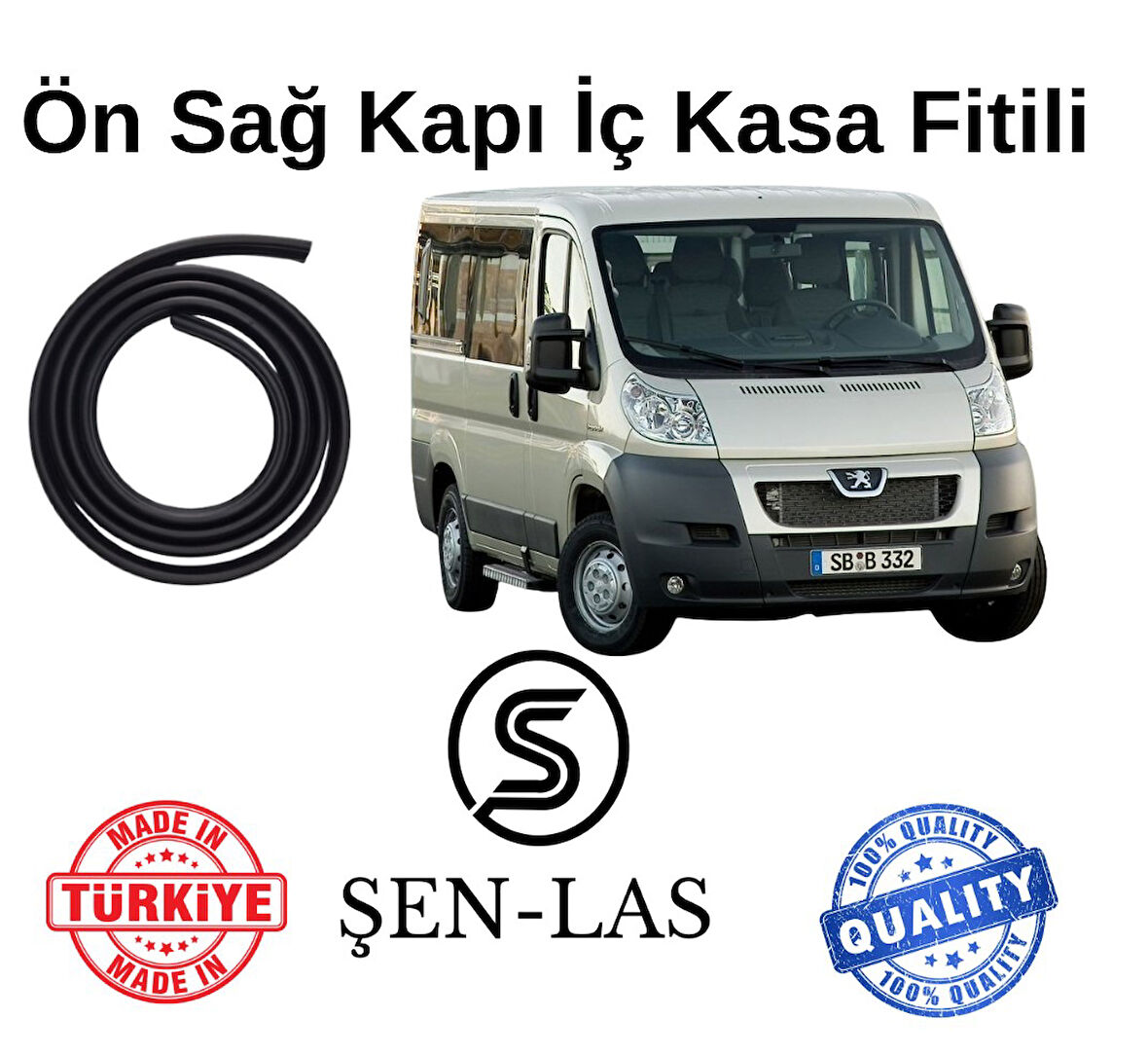 Peugeot Boxer (2006-2014) Şen-Las Sağ Ön Kapı Fitili ŞL39901