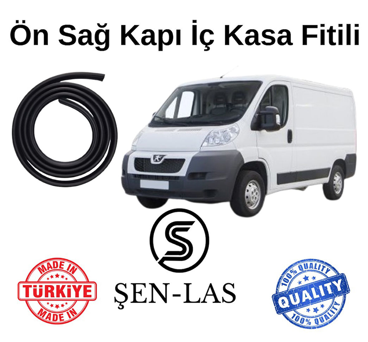 Peugeot Boxer Panelvan (2006-2014) Şen-Las Sağ Ön Kapı Fitili ŞL40001