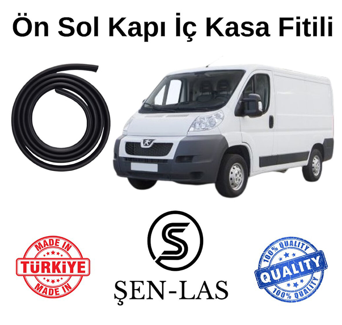 Peugeot Boxer Panelvan (2006-2014) Şen-Las Sol Ön Kapı Fitili ŞL40002