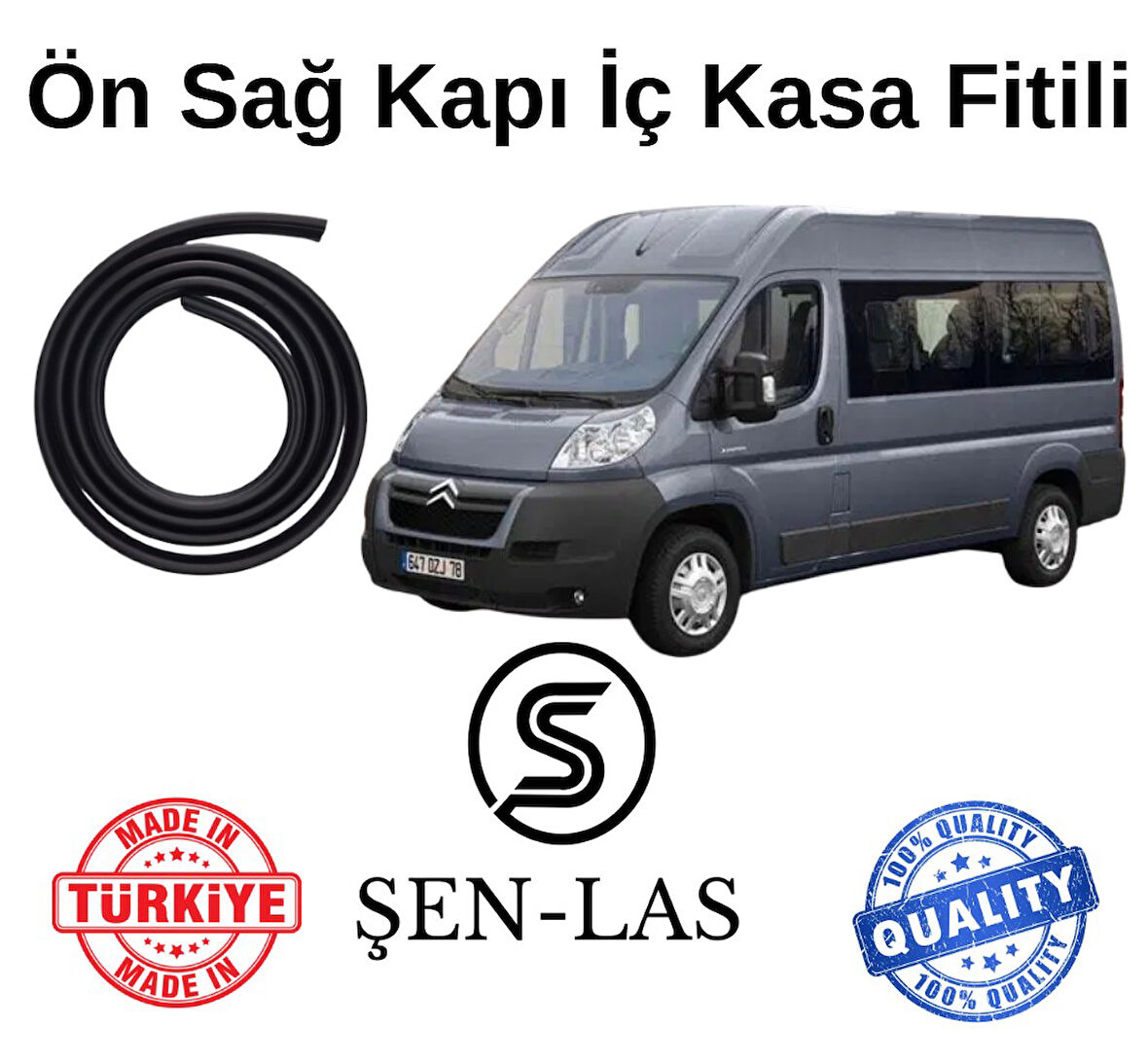 Citroen Jumper (2007-2014) Şen-Las Sağ Ön Kapı Fitili ŞL40301