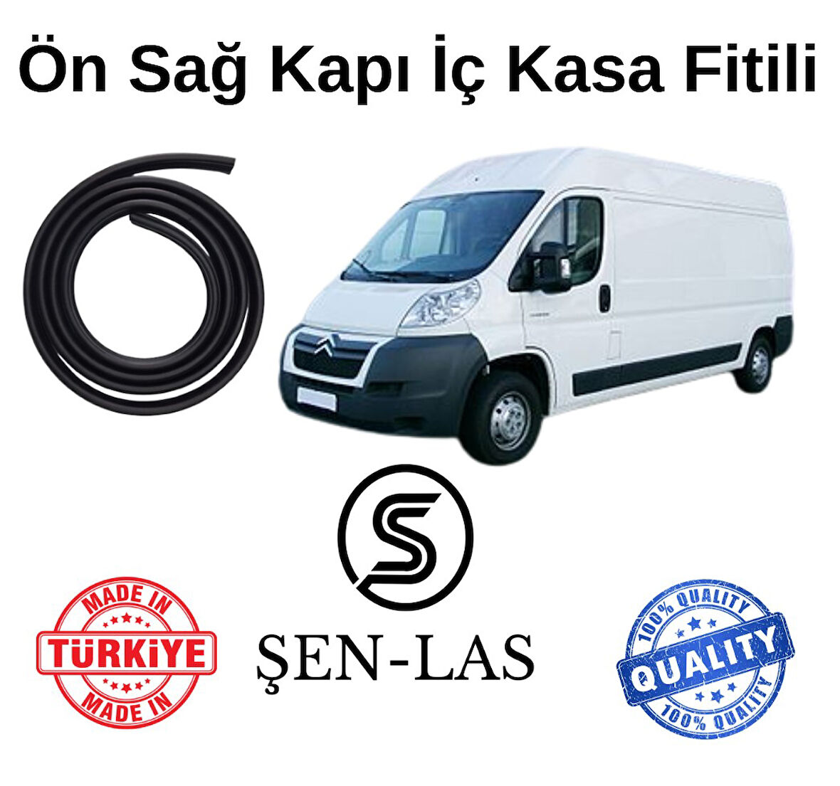 Citroen Jumper Panelvan (2007-2014) Şen-Las Sağ Ön Kapı Fitili ŞL40401