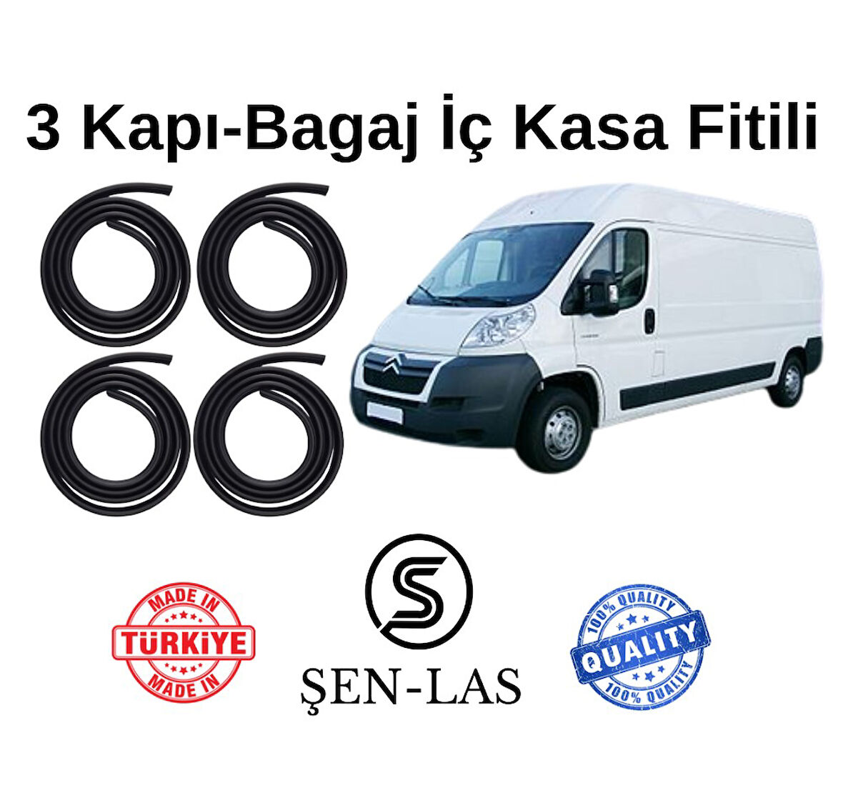 Citroen Jumper Panelvan (2007-2014) Şen-Las 3 Kapı + Bagaj Fitili ŞL40408