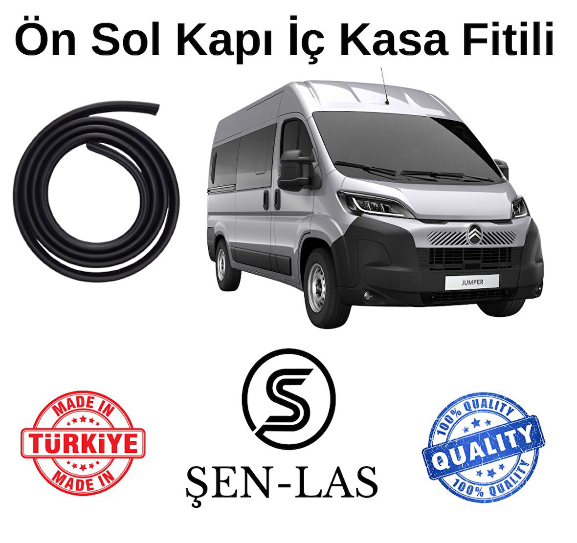 Citroen Jumper (2015-2025) Şen-Las Sol Ön Kapı Fitili ŞL40502