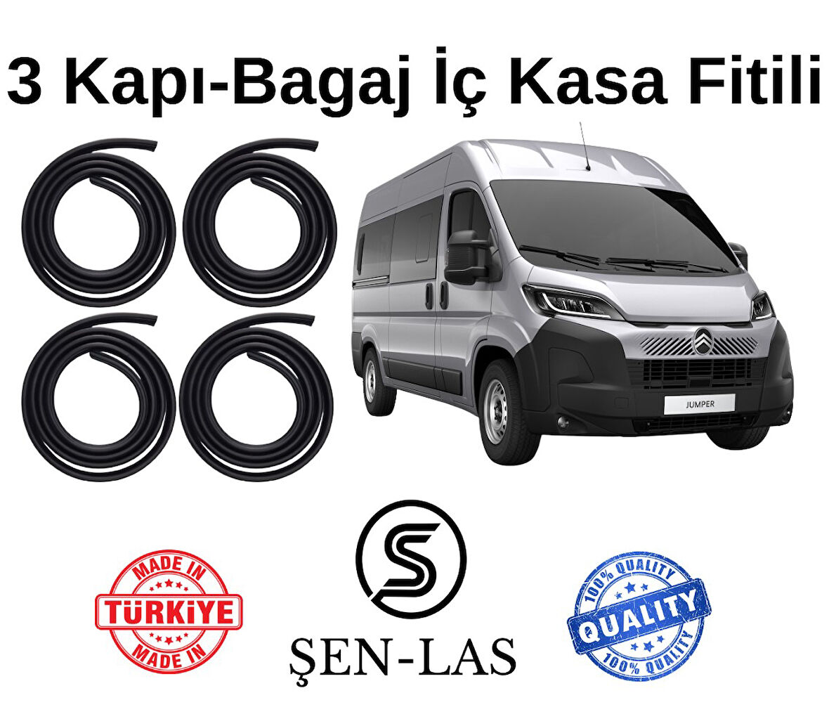Citroen Jumper (2015-2025) Şen-Las 3 Kapı + Bagaj Fitili ŞL40508