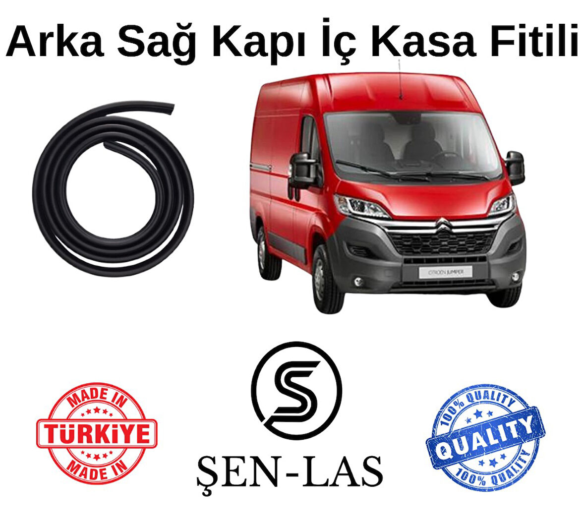 Citroen Jumper Panelvan (2015-2025) Şen-Las Sağ Arka Kapı Fitili ŞL40603