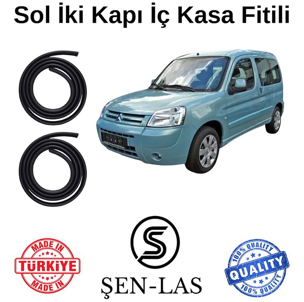 Citroen Berlingo (1996-2007) Şen-Las Sol Ön ve Arka Fitili ŞL40708