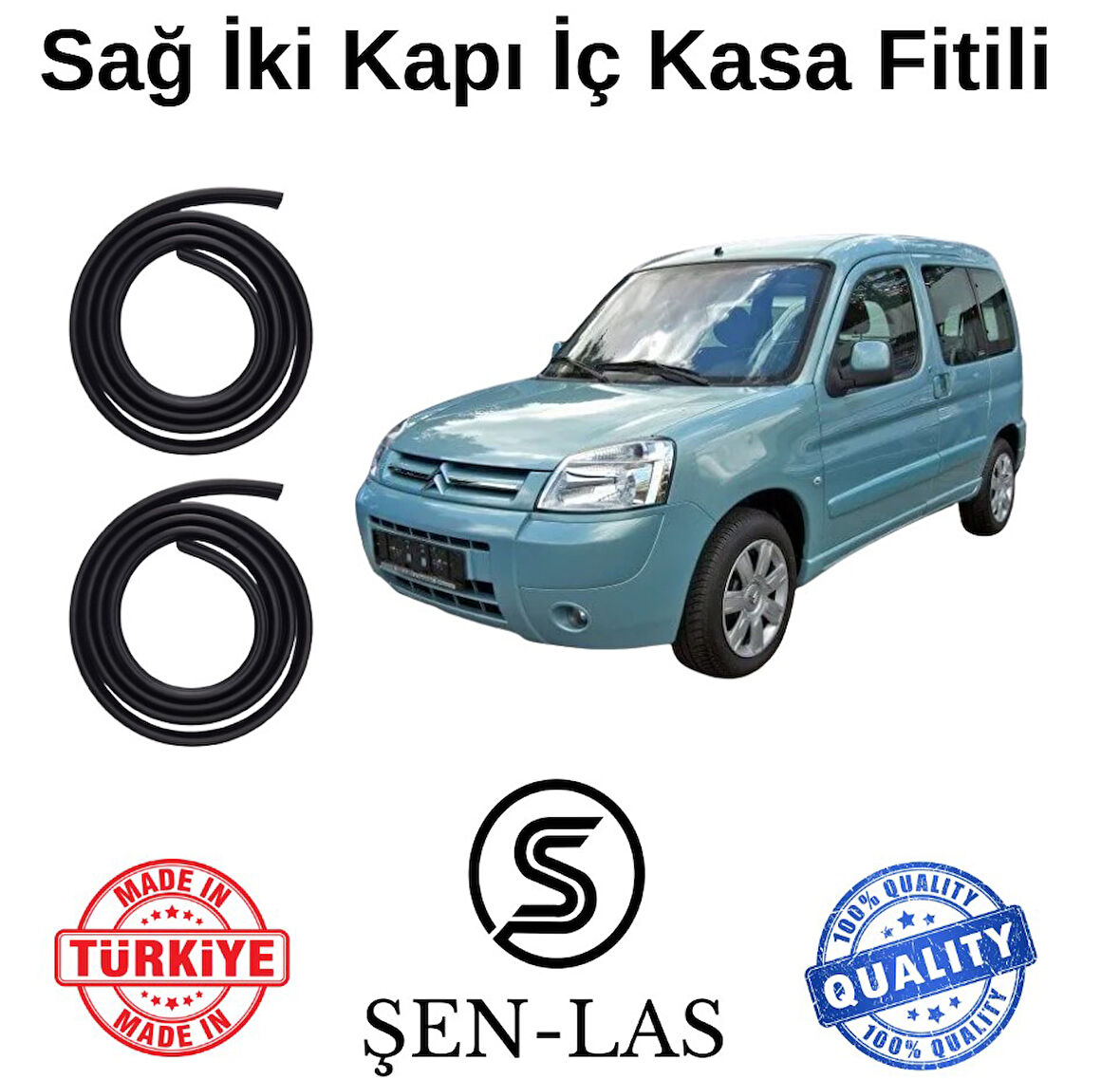 Citroen Berlingo (1996-2007) Şen-Las Sağ Ön ve Arka Fitili ŞL40709