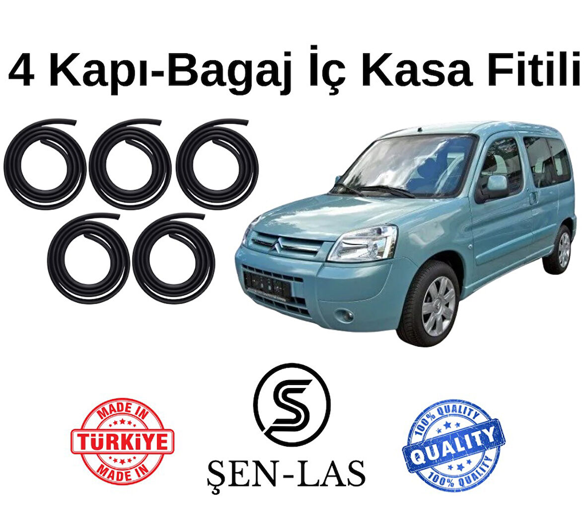 Citroen Berlingo (1996-2007) Şen-Las 4 Kapı + Bagaj Fitili ŞL40711