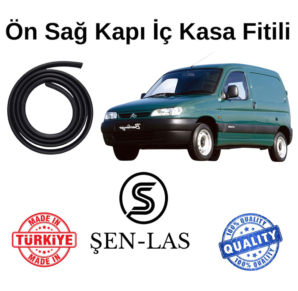 Citroen Berlingo Panelvan (1996-2007) Şen-Las Sağ Ön Kapı Fitili ŞL40801