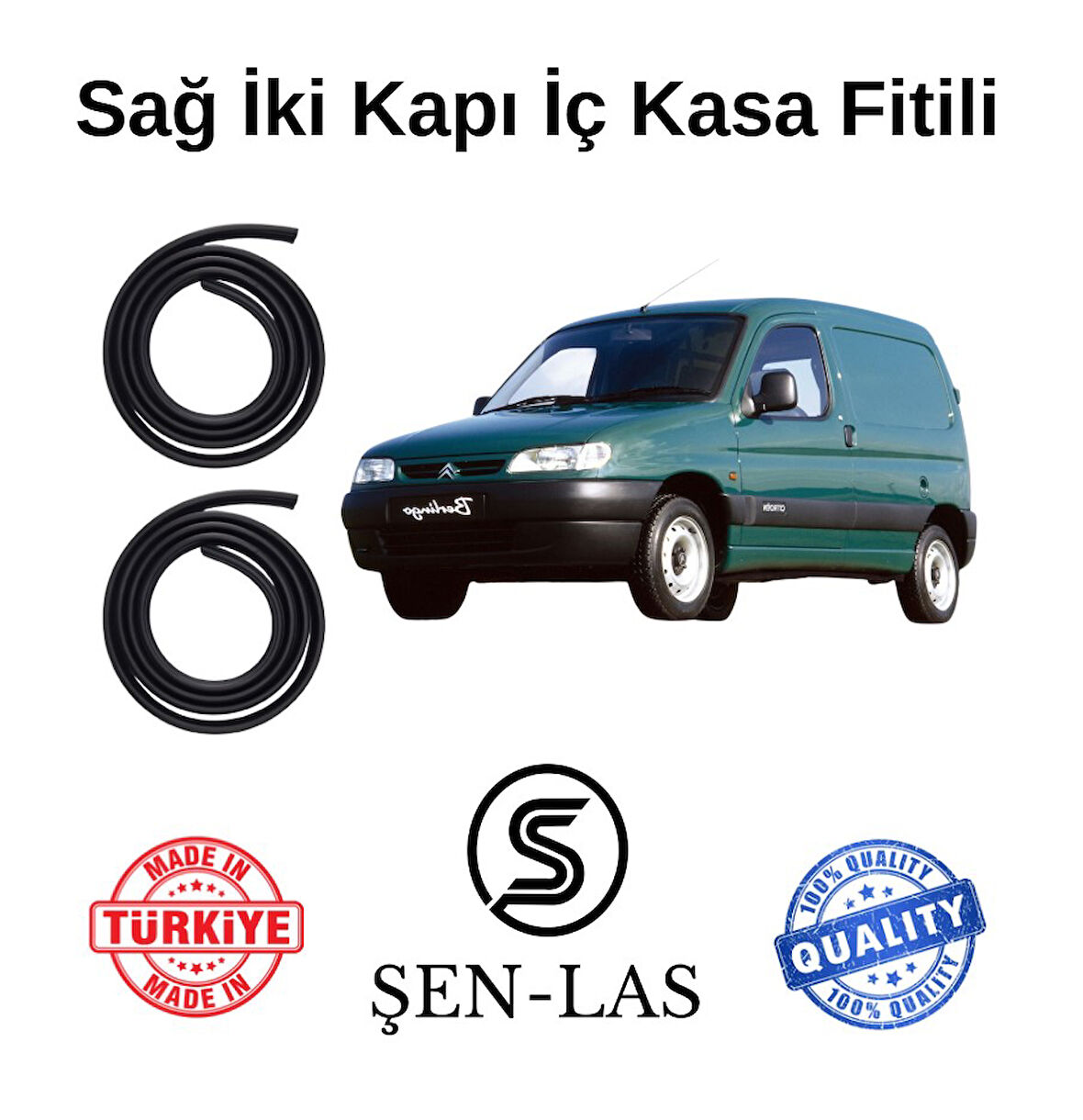 Citroen Berlingo Panelvan (1996-2007) Şen-Las Sağ Ön ve Arka Fitili ŞL40806