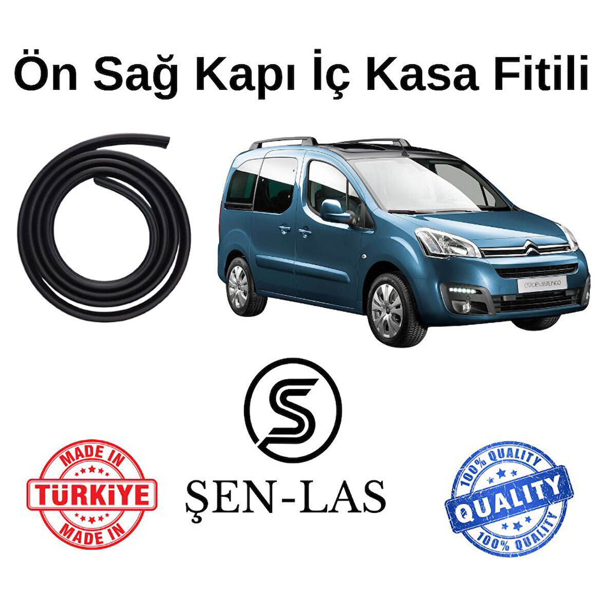 Citroen Berlingo (2008-2018) Şen-Las Sağ Ön Kapı Fitili ŞL40901