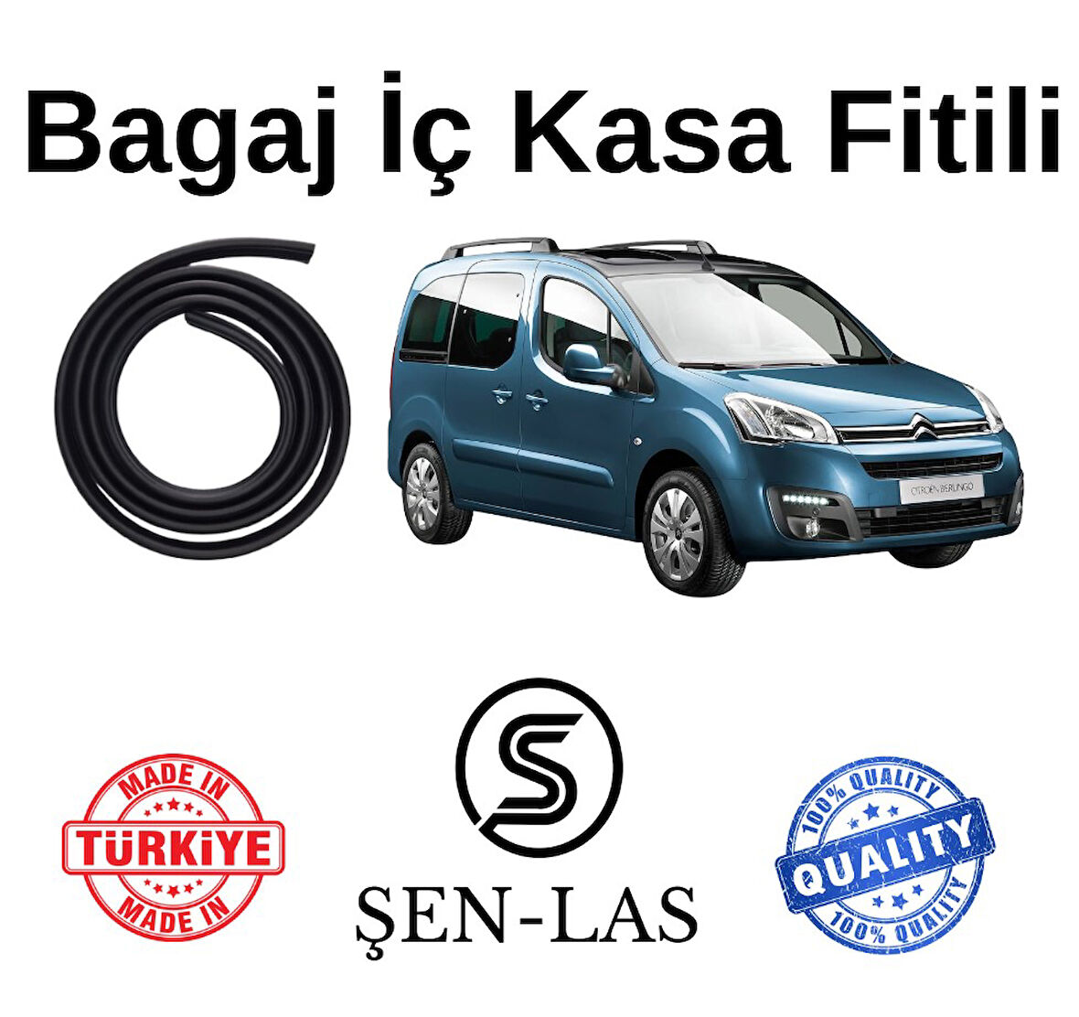 Citroen Berlingo (2008-2018) Şen-Las Bagaj Fitili ŞL40905