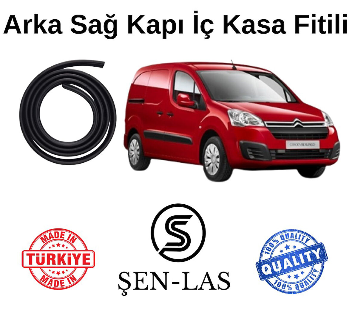 Citroen Berlingo Panelvan (2008-2018) Şen-Las Sağ Arka Kapı Fitili ŞL41003
