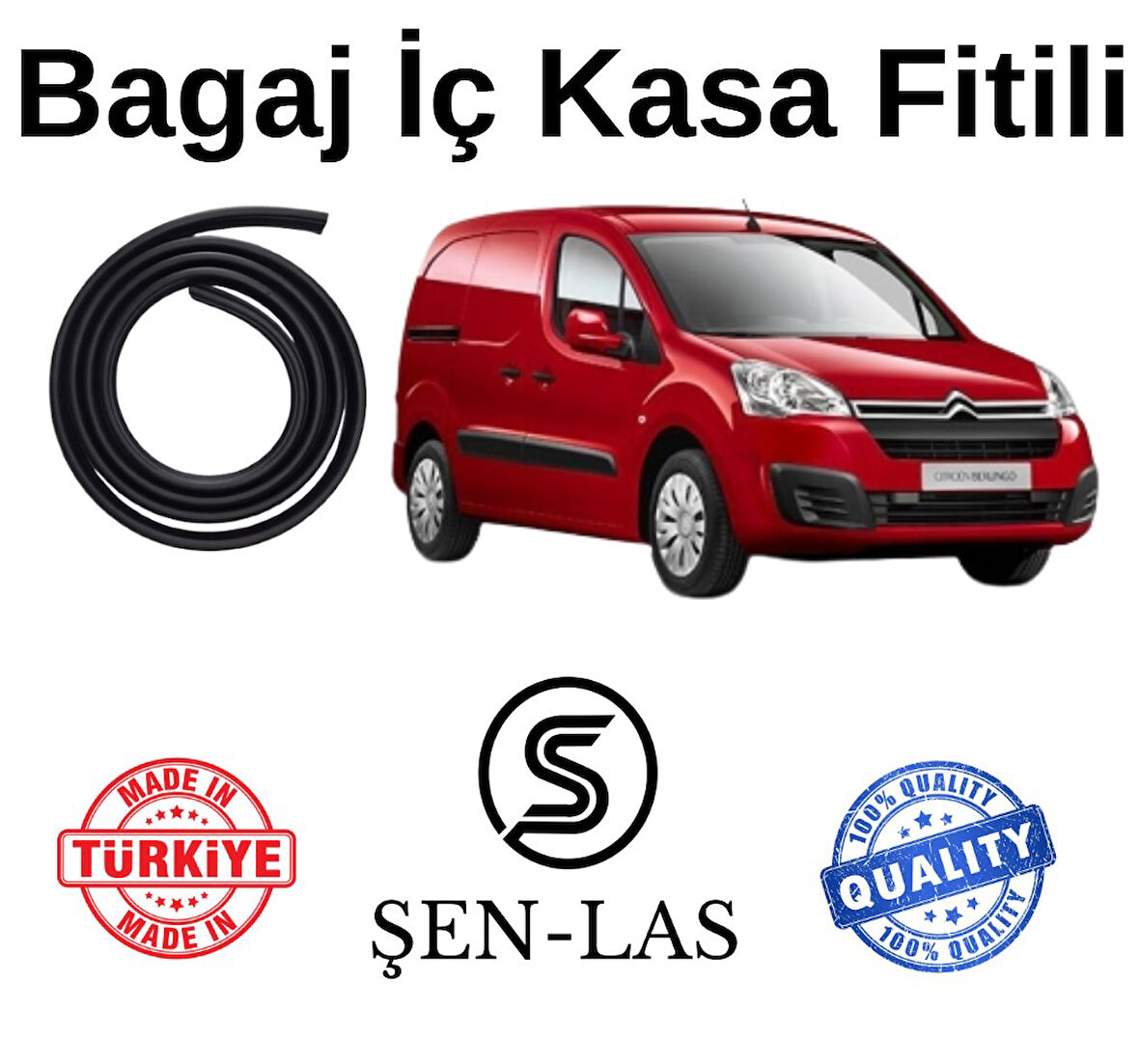Citroen Berlingo Panelvan (2008-2018) Şen-Las Bagaj Fitili ŞL41004