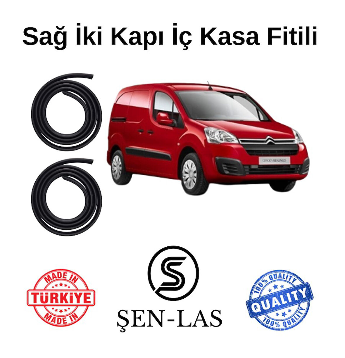 Citroen Berlingo Panelvan (2008-2018) Şen-Las Sağ Ön ve Arka Fitili ŞL41006